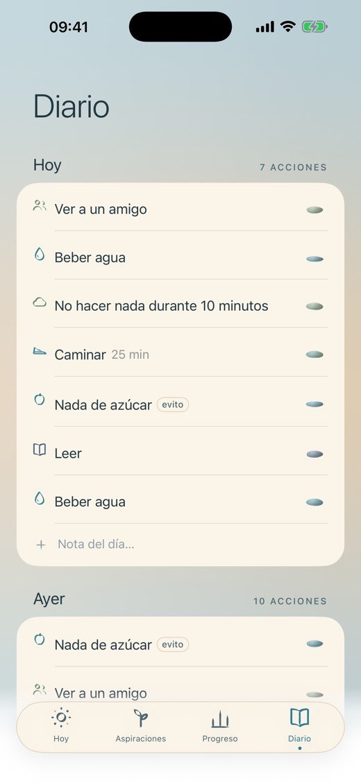 El diario de registros